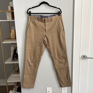 Banana Republic Tan Straight Chino Pants